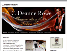 Tablet Screenshot of cdeannerowe.com